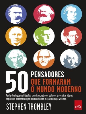 cover image of 50 Pensadores que formaram o mundo moderno